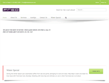 Tablet Screenshot of fredautocare.com